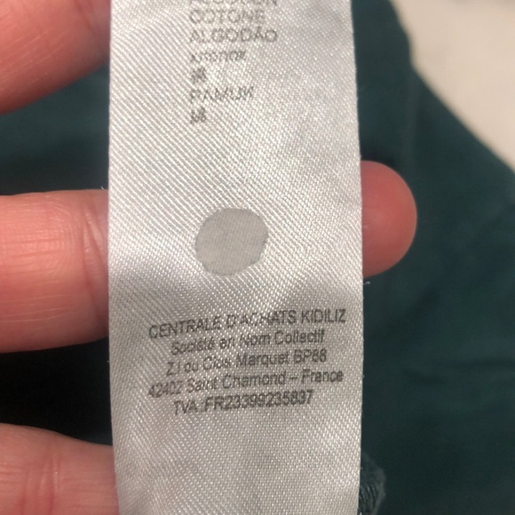 KENZO 🇫🇷 France kids green shirt - Picture 15 of 15